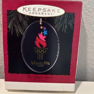 Keepsake Ornament Olympics Atlanta 1996